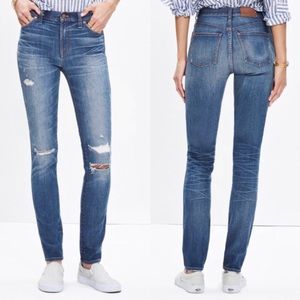Madewell 9” High Riser Skinny Skinny Size 28